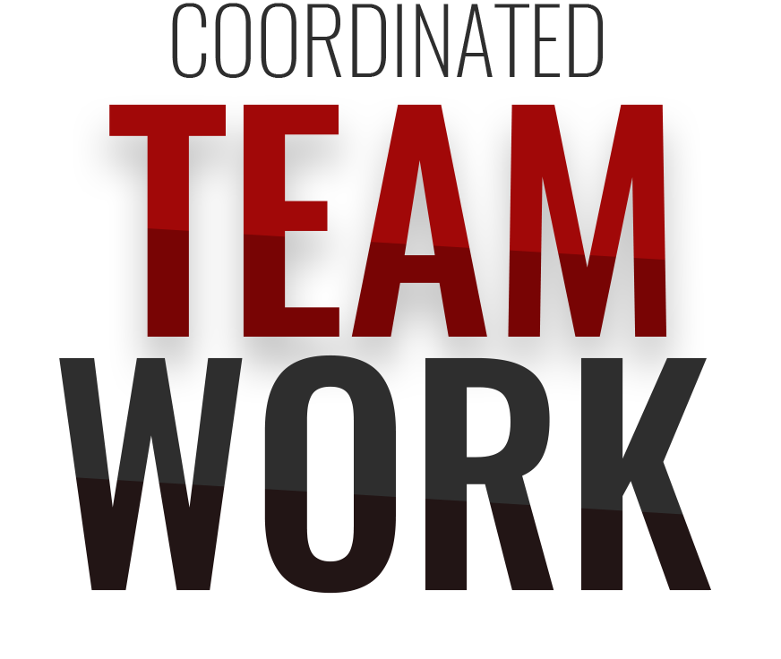 Coordinated , Team work